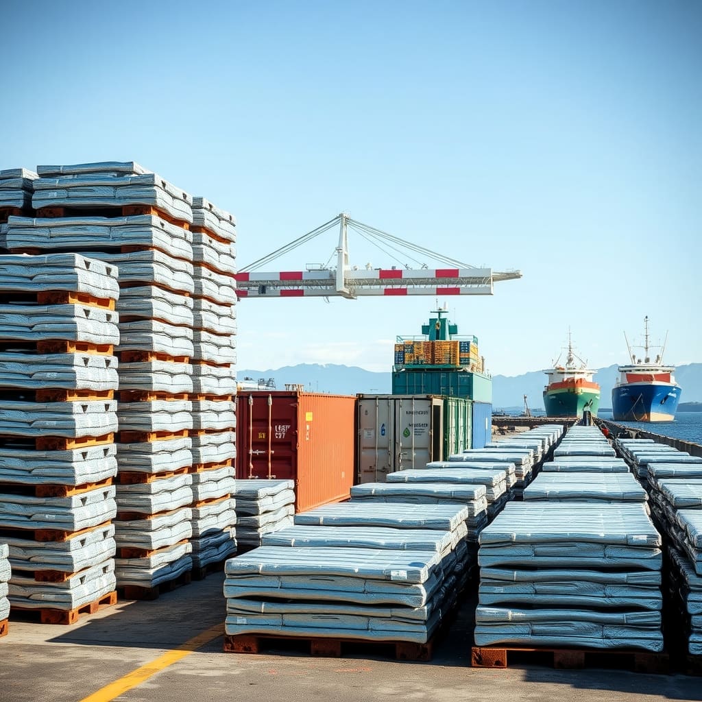 Salto exportador dispara la ganancia de Aluar