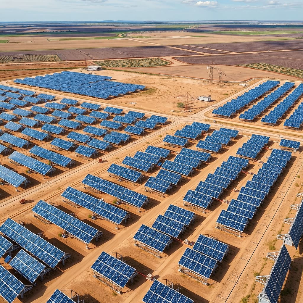 Aluar construye parque solar